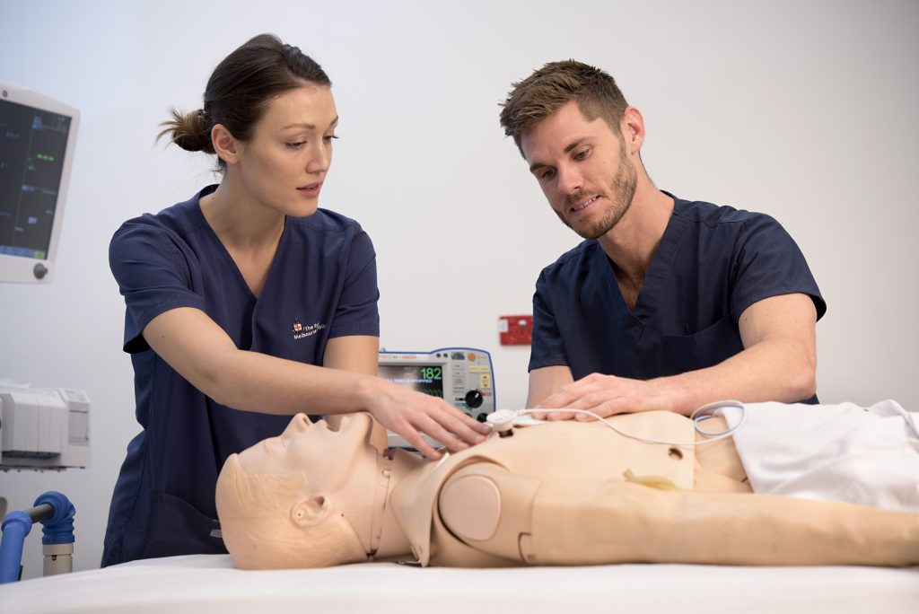 ICU simulation training